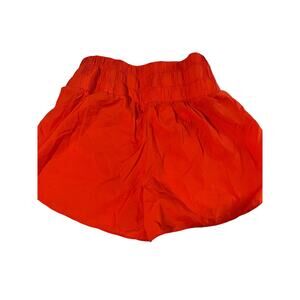 Girl's Neon Orange Nylon/Polyester Elastic Waist with Built in Undergarment-L
